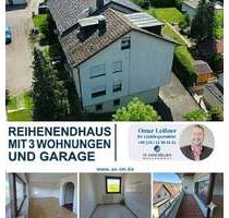 *Gepflegtes, teilvermietetes Reihenendhaus mit 3 Wohnungen zu verkaufen!* - Ispringen