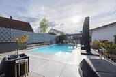 Poolterrasse - Mehrfamilienhaus, Wohnhaus mit 261,40 m&sup2; in Veringenstadt zum Kaufen