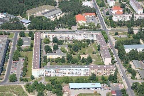 Luftbild - 4 Zimmer Etagenwohnung in Weißwasser/O.L.