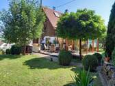 Westansicht Terrasse - Einfamilienhaus, provisionsfrei, Energieeffizienzklasse B