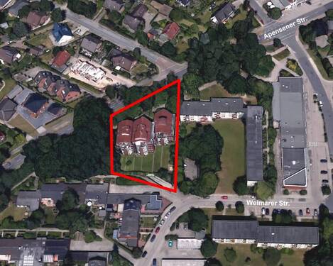 LAGEPLAN - 2 Zimmer Etagenwohnung zum Kaufen in Buxtehude