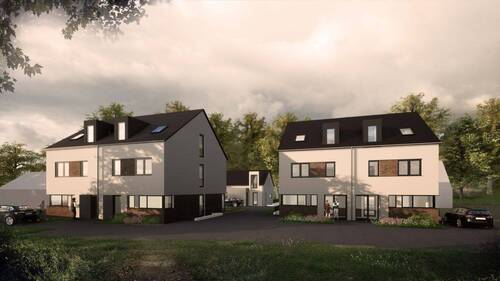 Visualisierung - Modernes Neubau-Doppelhaus in Bielefeld-Heepen mit Top-Ausstattung
