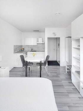 Koch- und Essbereich - Etagenwohnung mit 27,00 m&sup2; in Berlin zum Kaufen