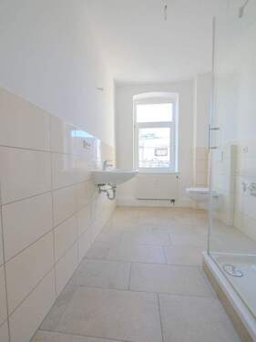 Badezimmer Ansicht 1 - 2 Zimmer Etagenwohnung in Neustadt in Sachsen