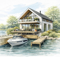 Exklusive Wasserlage in Köpenick - Hafen und privates Wochenendhaus genehmigt - Berlin