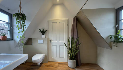 Badezimmer DG - Einfamilienhaus mit 228,60 m&sup2; in Weinheim zum Kaufen