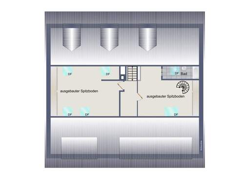 Vorderhaus Dachspitz - 