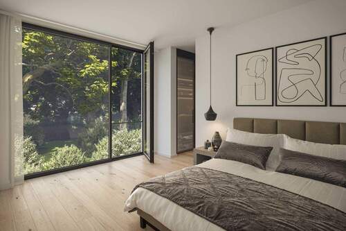 Master mit Blick ins Grüne. - 