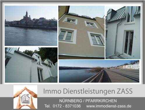 2 Zimmer Wohnung - Passau - Tolle 2 Zimmer Stadt - Wohnung ( mit kleiner Hinterhofterrasse )