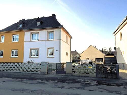 Ansicht - Doppelhaushälfte mit 95,00 m&sup2; in Leipzig / Thekla zum Kaufen