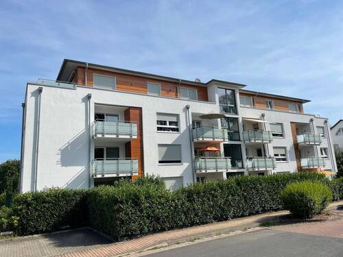 Außenansicht - Schicke 2-Zimmer-Mietwohnung mit Balkon in attraktiver Wohnlage von Kaufungen