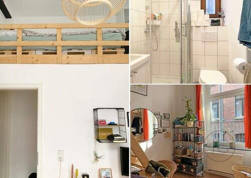 1. OG Hinterhaus - Schlafen - Bad - 