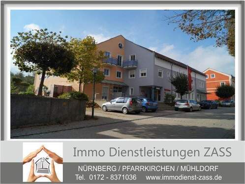 2 Zimmer DG.-Wohnung - Hebertsfelden - Geräumige 2 Zimmer DG.-Wohnung mit kl. Balkon und Einbauküche