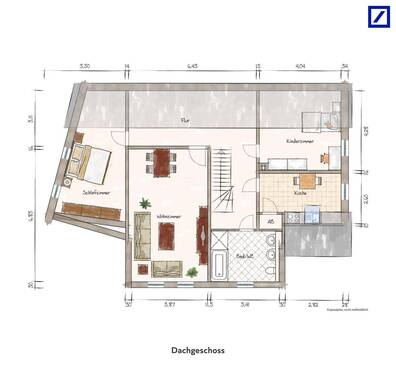 Dachgeschoss - 
