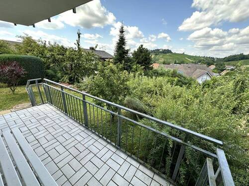 Balkon mit Zugang zum Garten - 