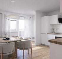 Erstbezug nach Kernsanierung 3-Zimmer-Wohnung mit Balkon und Einbauküche - Erlangen Erlangen-Süd