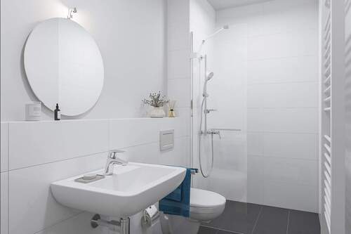 Bad.jpg - 3 Zimmer Etagenwohnung zur Miete in Erlangen