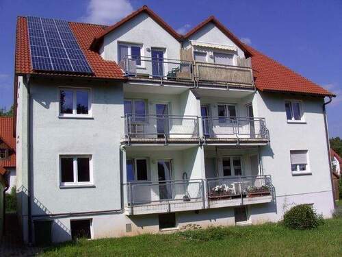 Ansicht Südseite - 3-Zimmer Wohnung mit Balkon - 940,00&nbsp;EUR Kaltmiete, ca.&nbsp; 89,20&nbsp;m&sup2;&nbsp;Wohnfl&auml;che