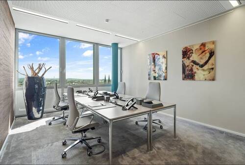 Büroraum - Co-Working Hotdesk FLEX im Dreischeibenhaus - Toplage am Königsallee