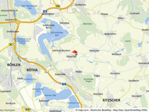 Geolyzer Kartenausschnitt - 