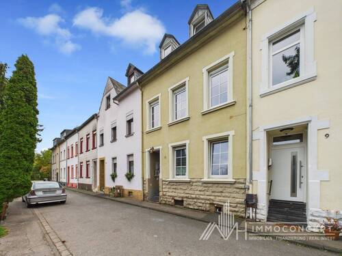 Seitenansicht rechts - 7 Zimmer Reihenmittelhaus in Trier