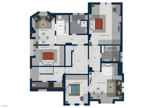 Dachgeschoss 1 - 