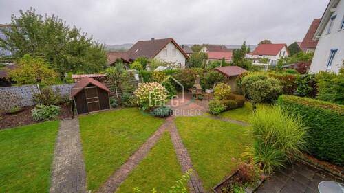 Garten - 5 Zimmer Doppelhaushälfte zur Miete in Adelmannsfelden