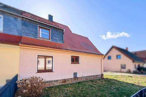 Außenansicht 02 straßenseitig - 5 Zimmer Einfamilienhaus zum Kaufen in Dresden