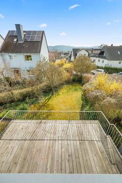 Blick vom Balkon - 