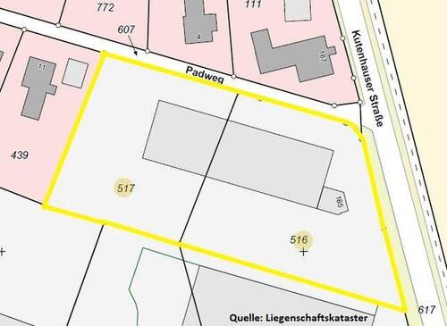 Liegenschaftskarte - 