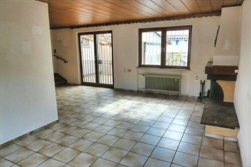 Bürobereich mit Ausgang zur Terrasse EG - 