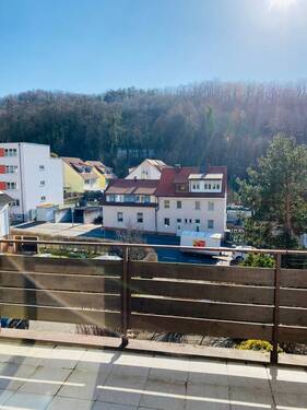 Aussicht Balkon - 