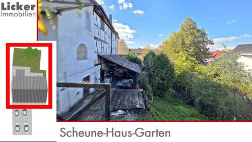 Scheune-Haus-Garten - 
