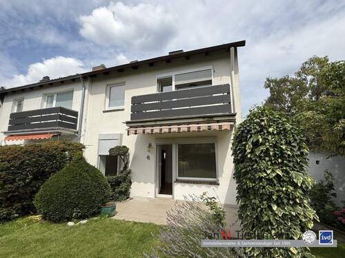 rückwärtige Ansicht - St. Jürgen Nähe UNI: Reihenendhaus mit 3,5 Zimmern, Garten und Garage auf Eigenland