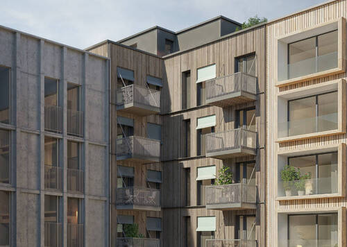 Hof - Neckarfuxx - 3 Zimmer Etagenwohnung in Heilbronn