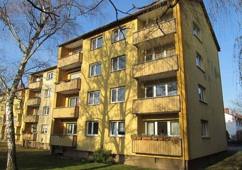 Außenansicht - Attraktive 2-Zimmer-Wohnung mit Balkon & Einbauküche in Mainz-HartenbergMünchfeld