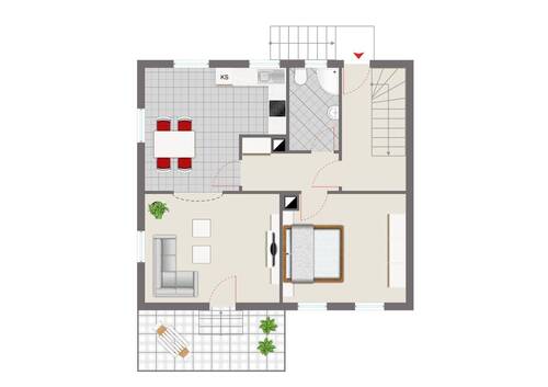 EG nich maßstäblich - 