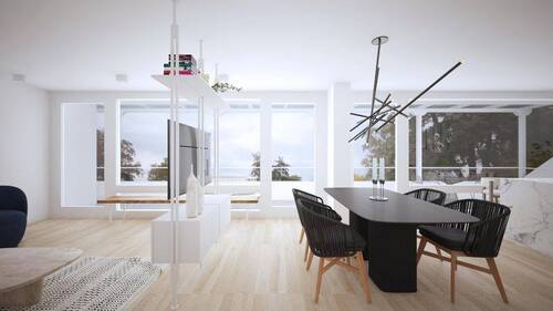 Wohn-Essbereich - 3 Zimmer Etagenwohnung in Bergisch Gladbach - Hand