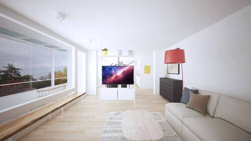 Wohn-Essbereich Panoramafenste - 