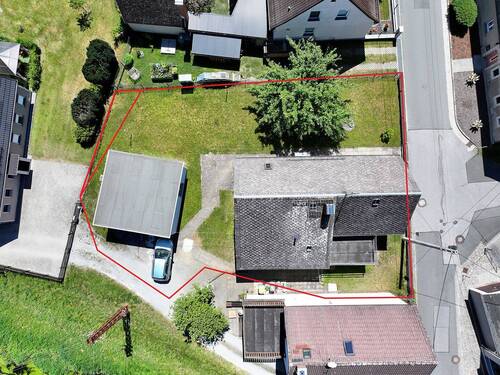 Luftaufnahme - Blick von oben - 5 Zimmer Einfamilienhaus zum Kaufen in Neusalza-Spremberg / Neufriedersdorf