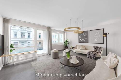 Immobilien-Aachen-Wohnung-Kaufen-PC687-v01 - PHI AACHEN - Einzigartiges Wohndomizil mit Balkon und Terrasse in Toplage von Aachen!