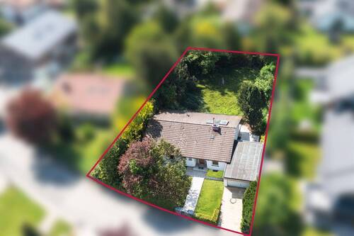 Luftaufnahme - Grundstück in Straßlach-Dingharting