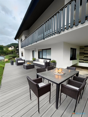 Terrasse West-Seite - 