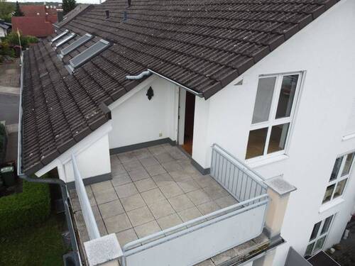 Großer Süd-West-Balkon - 