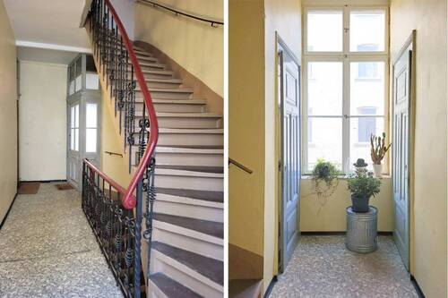 Treppenhaus und Abstellraum - 