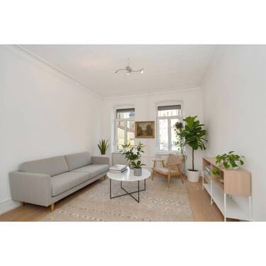 Beispiel Wohnzimmer - 3 Zimmer Etagenwohnung zur Miete in Mannheim