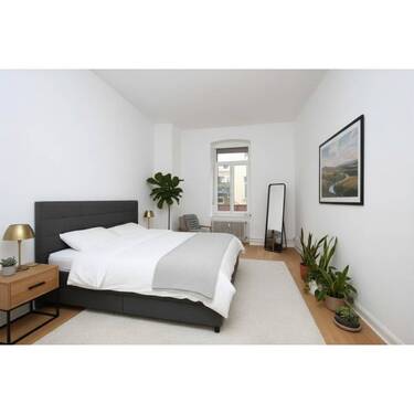 Beispiel Schlafzimmer - 3 Zimmer Etagenwohnung in Mannheim