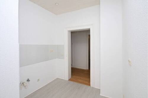 Blick in die Küche - 