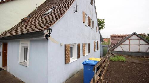 Frontansich - 4 Zimmer Doppelhaushälfte in Obernzenn