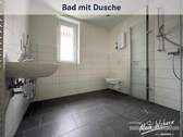 Bad mit ebenerdiger Dusche - 